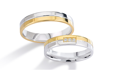Trouwringen Goud model 8042