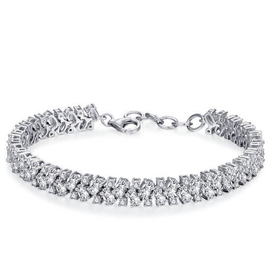 Bruidssieraden set 925 zilver zirkonia's