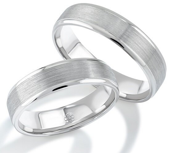 Trouwringen Zilver model 8179