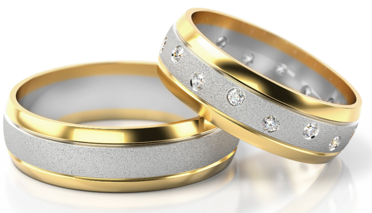 Trouwringen Goud model 21582