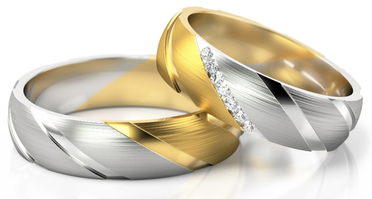 Trouwringen Goud model 42806