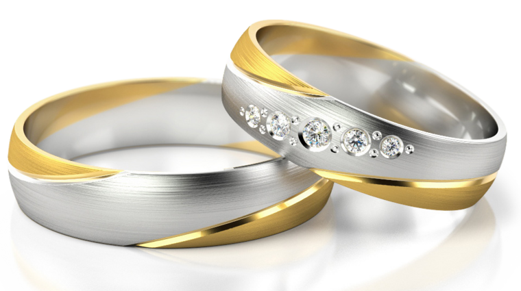 Trouwringen Goud model 73029