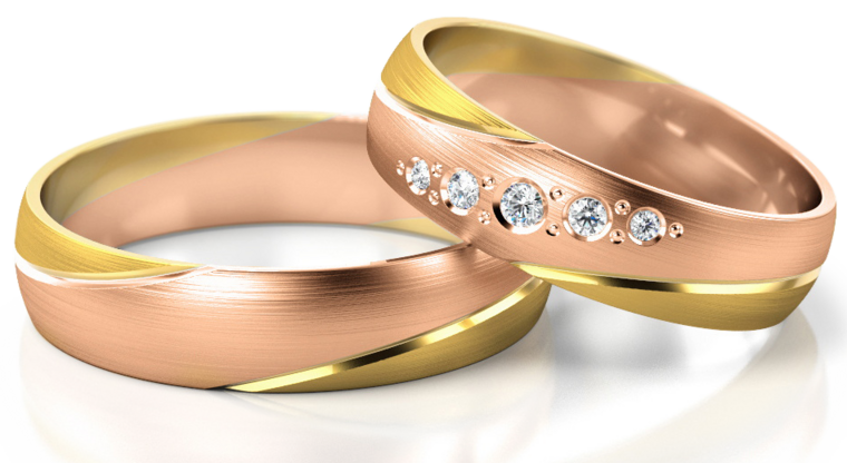 Trouwringen Goud model 73029