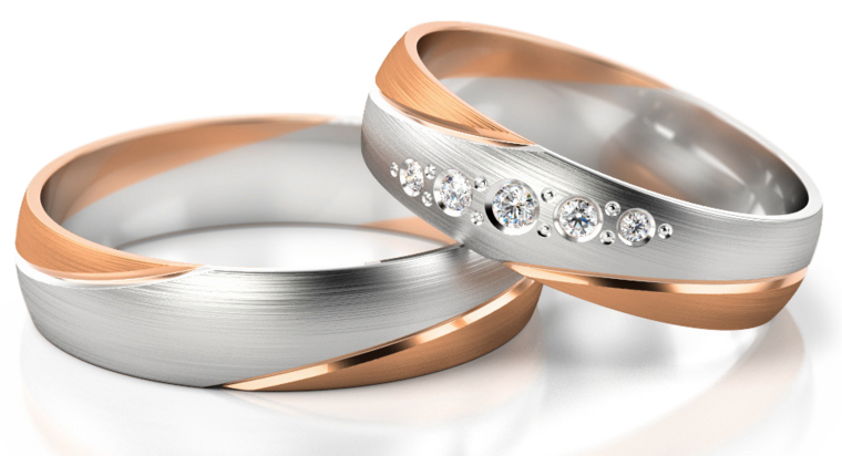 Trouwringen Goud model 73029