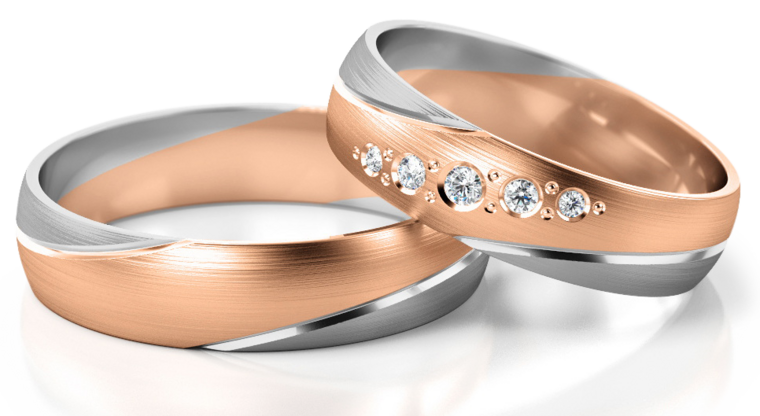 Trouwringen Goud model 73029