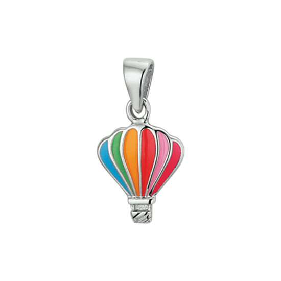 Kinder halsketting 925 zilver luchtballon model JS