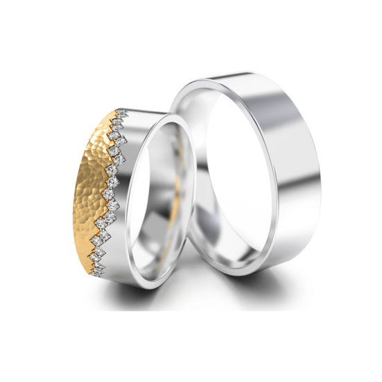 Trouwringen Goud model 53294