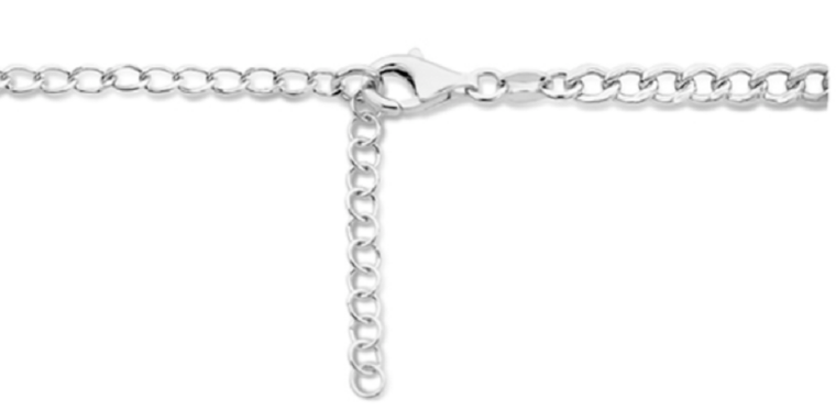 Halsketting 925 zilver model ET
