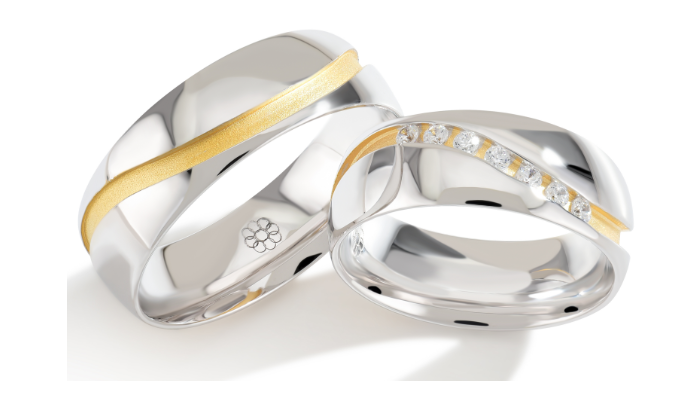 Demo-Trouwringen Goud model 4011 | Stel uw eigen set samen