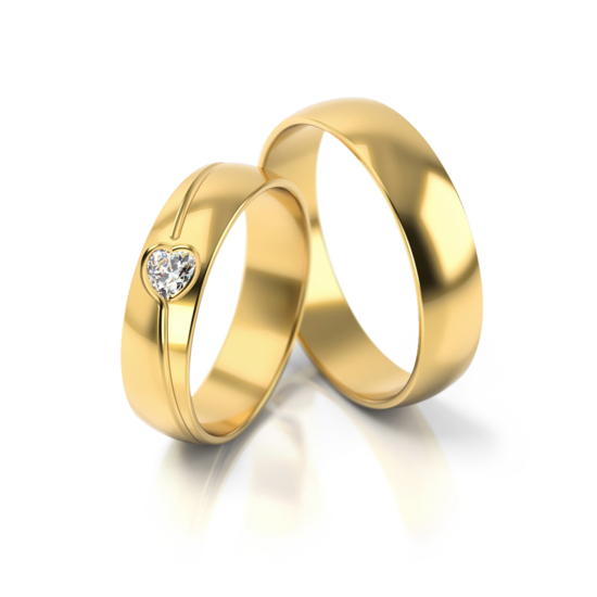 Demo-Trouwringen Goud model 72958 | Stel uw eigen set samen