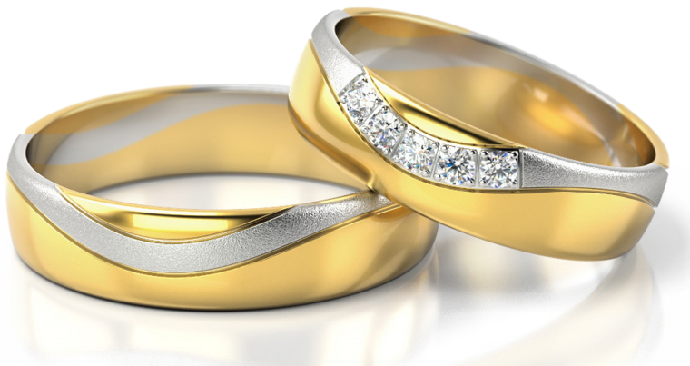 Demo-Trouwringen Goud model 52935 | Stel uw eigen set samen