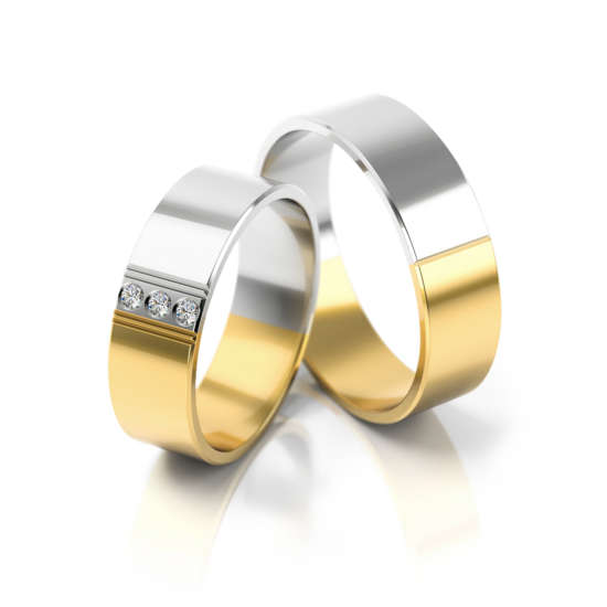 Demo-Trouwringen Goud model 71478 | Stel uw eigen set samen