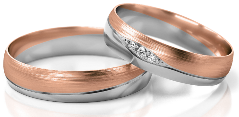 Demo-Trouwringen Goud model 52755 | Stel uw eigen set samen