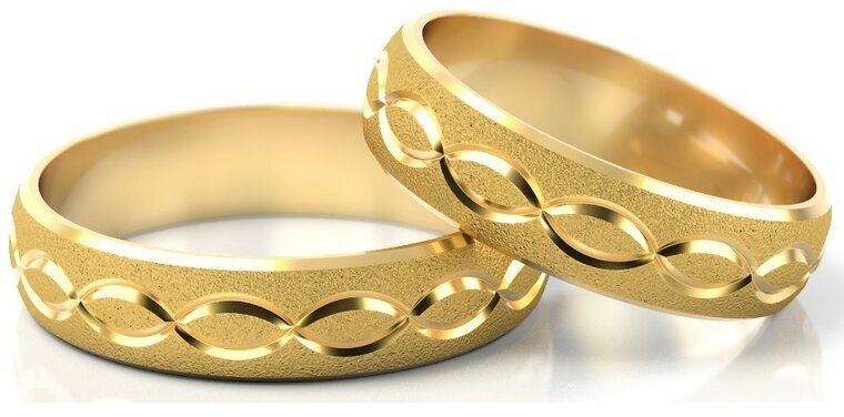 Demo-Trouwringen Goud model 61258 | Geelgoud