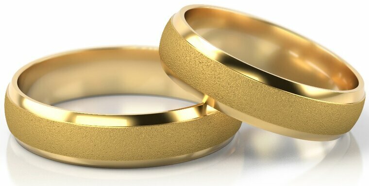 Demo-Trouwringen Goud model 5187 | Geelgoud