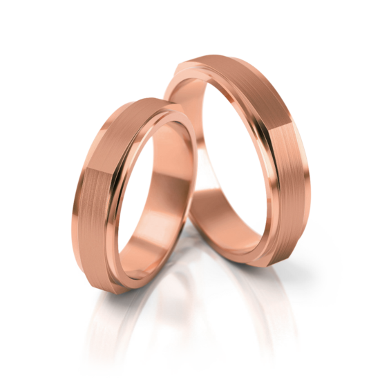 Demo-Trouwringen Goud model 92119 | Roségoud