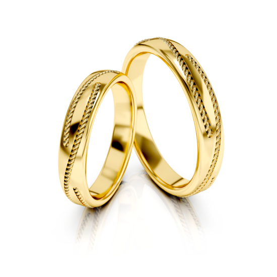 Demo-Trouwringen Goud model 53236 | Geelgoud