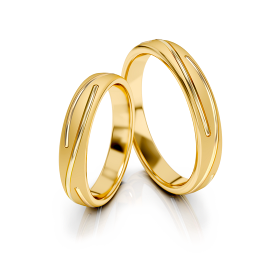 Demo-Trouwringen Goud model 73248 | Geelgoud