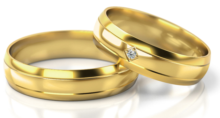 Demo-Trouwringen Goud model 42557 | Stel uw eigen set samen