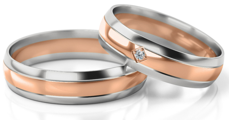 Demo-Trouwringen Goud model 42557 | Stel uw eigen set samen