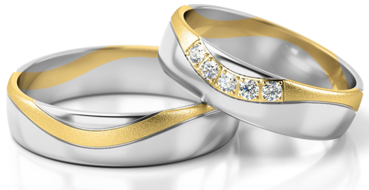Demo-Trouwringen Goud model 52935 | Stel uw eigen set samen