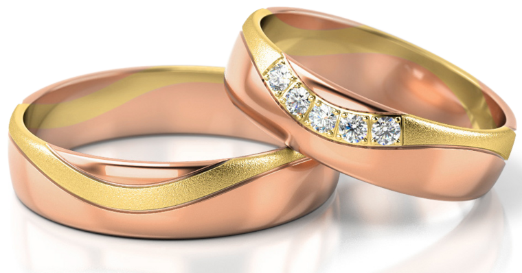 Demo-Trouwringen Goud model 52935 | Stel uw eigen set samen