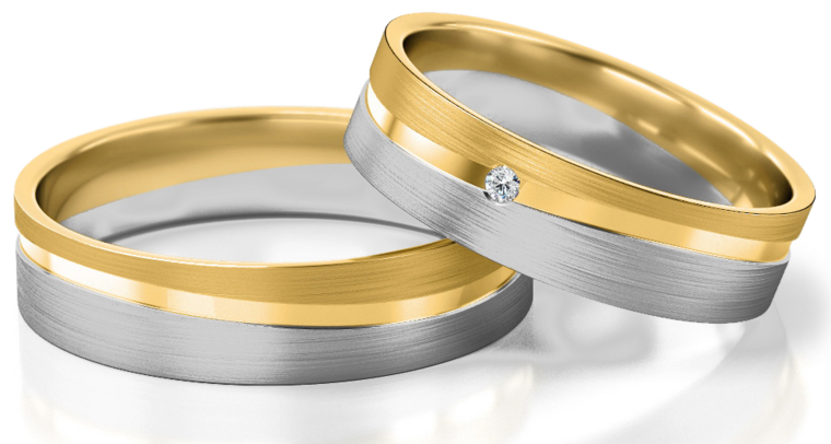 Demo-Trouwringen Goud model 13008 | Stel uw eigen set samen