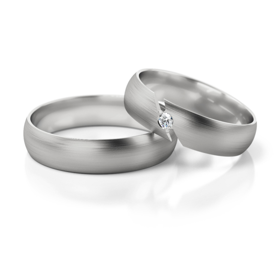 Trouwringen Zilver model 32621 | Stel uw eigen set samen