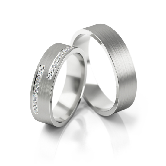 Trouwringen Zilver model 52139