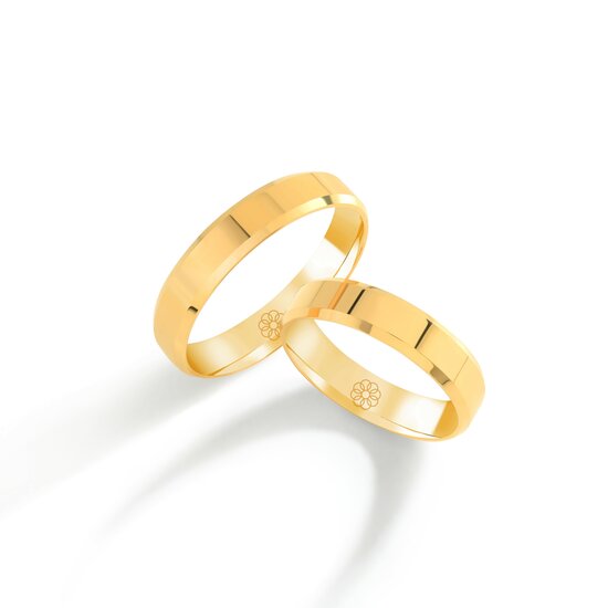 Trouwringen Goud model 1116 | Stel uw eigen set samen