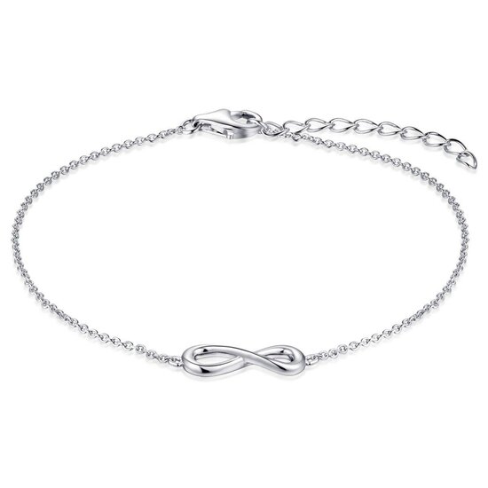 Armband infinity 925 zilver model BO