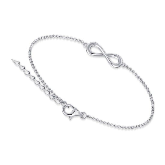 Armband infinity 925 zilver model BO