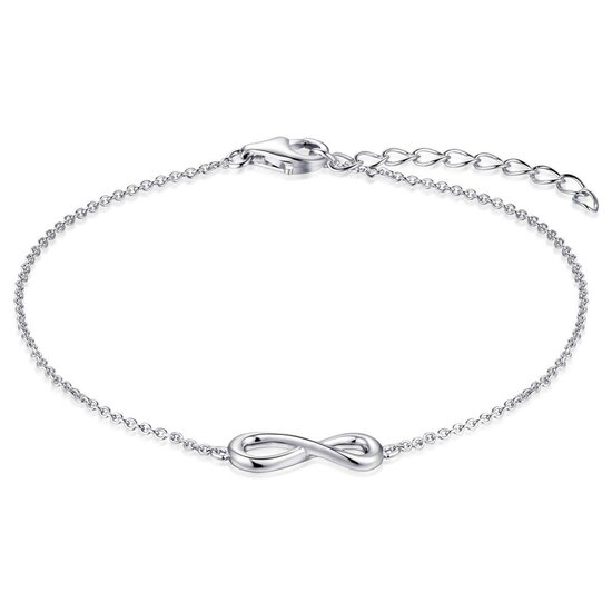 Armband infinity 925 zilver model BO
