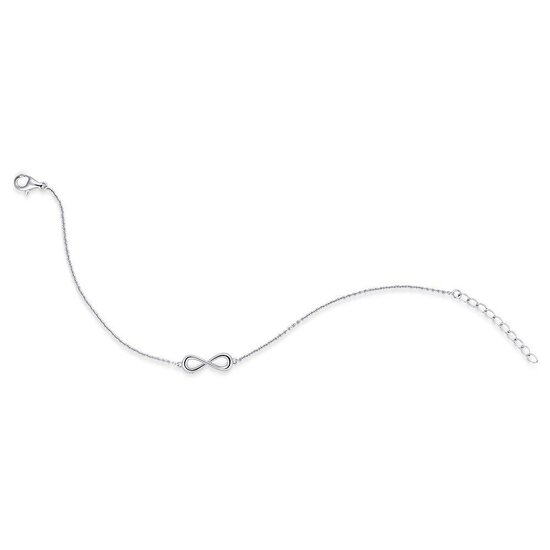 Armband infinity 925 zilver model BO