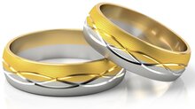 Trouwringen Goud model 42056