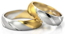 Trouwringen Goud model 42806
