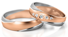 Trouwringen Goud model 73029