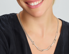 Halsketting 925 zilver model ET