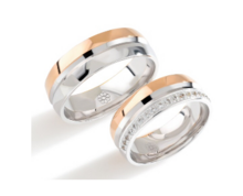 Demo-Trouwringen Goud model 4001 | Stel uw eigen set samen