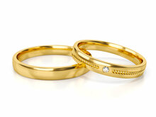 Demo-Trouwringen Goud model 13341 | Stel uw eigen set samen