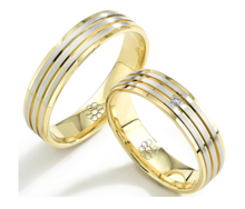 Demo-Trouwringen Goud model 8109 | Stel uw eigen set samen