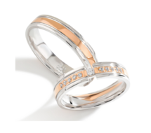Demo-Trouwringen Goud model 8016 | Stel uw eigen set samen