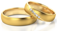 Demo-Trouwringen Goud model 12691 | Stel uw eigen set samen