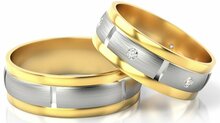 Demo-Trouwringen Goud model 81738 | Stel uw eigen set samen