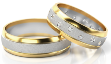 Demo-Trouwringen Goud model 21582 | Stel uw eigen set samen