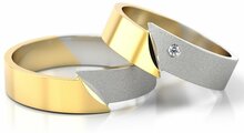 Demo-Trouwringen Goud model 20335 | Stel uw eigen set samen