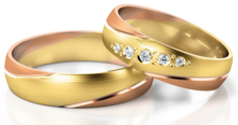 Demo-Trouwringen Goud model 73029 | Stel uw eigen set samen