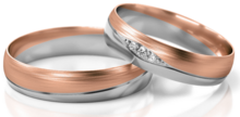 Demo-Trouwringen Goud model 52755 | Stel uw eigen set samen