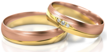 Demo-Trouwringen Goud model 52755 | Stel uw eigen set samen