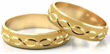 Demo-Trouwringen Goud model 61258 | Geelgoud